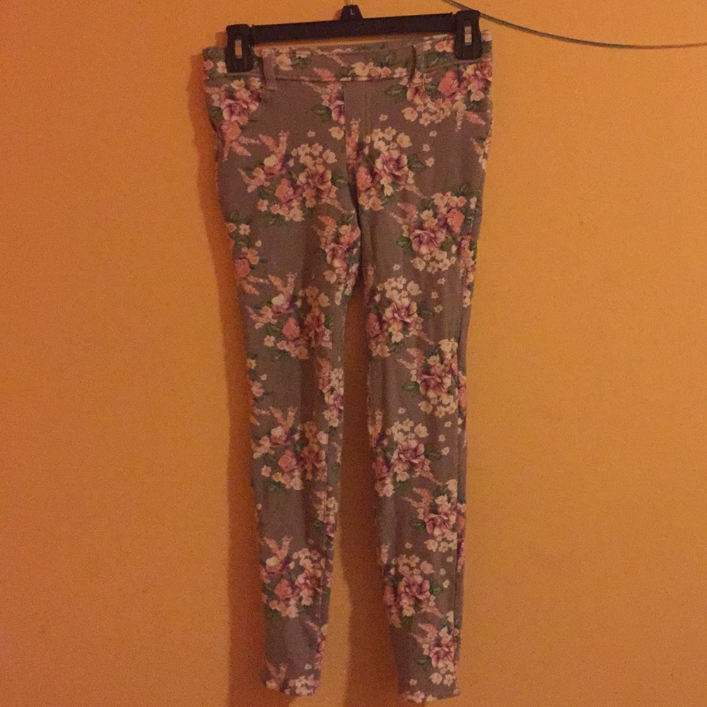 Floral jeggings